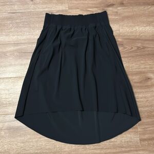 Athleta Black High-Low Cosmic Skitt